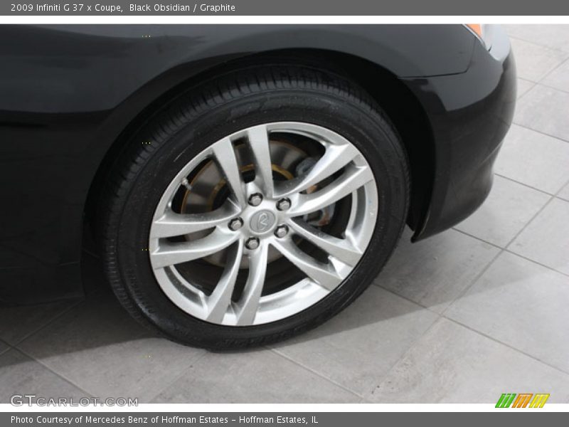 Black Obsidian / Graphite 2009 Infiniti G 37 x Coupe
