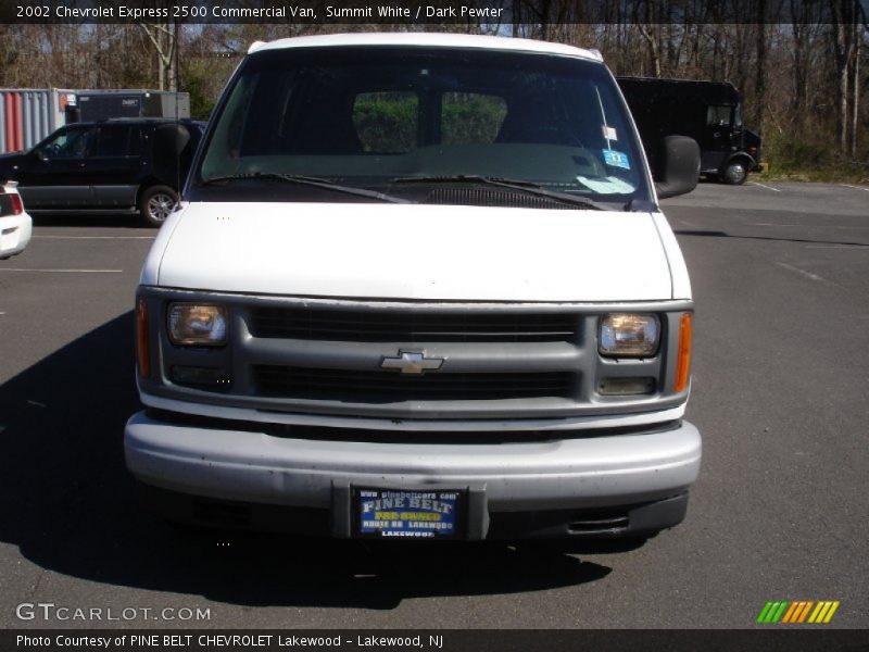 Summit White / Dark Pewter 2002 Chevrolet Express 2500 Commercial Van