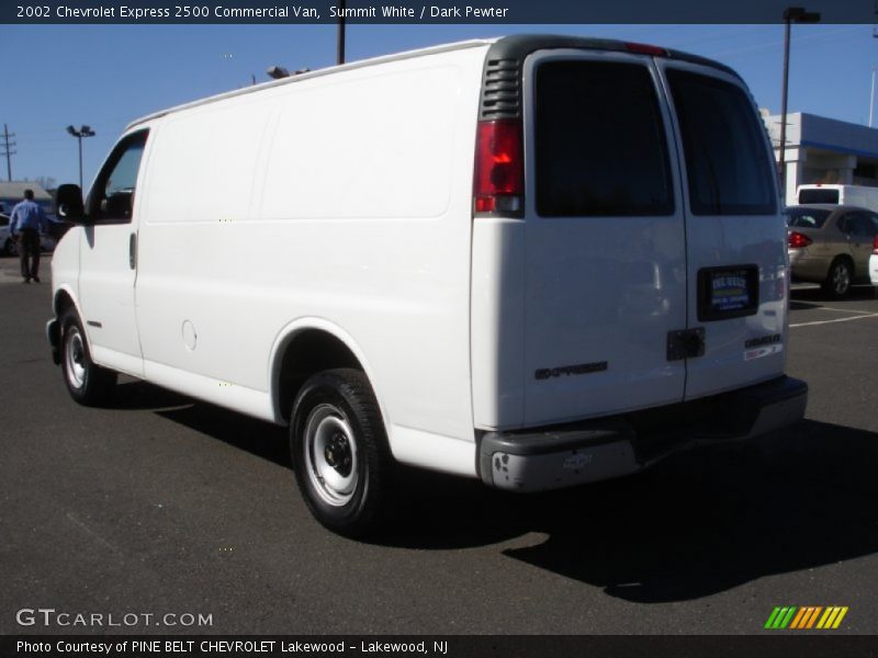 Summit White / Dark Pewter 2002 Chevrolet Express 2500 Commercial Van