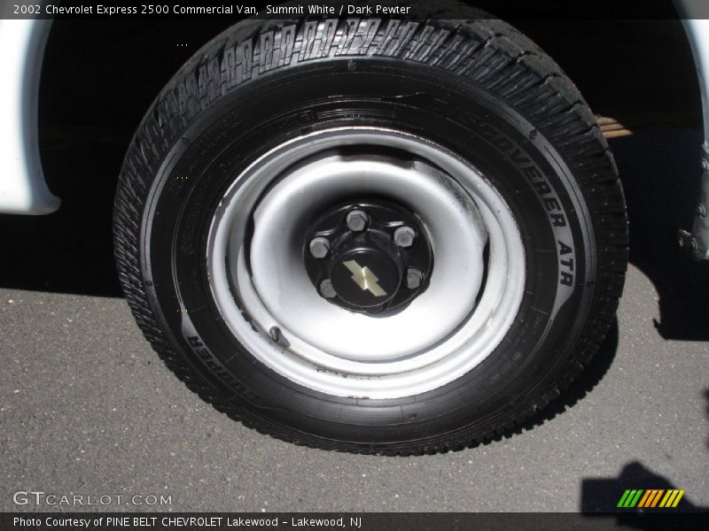 Summit White / Dark Pewter 2002 Chevrolet Express 2500 Commercial Van
