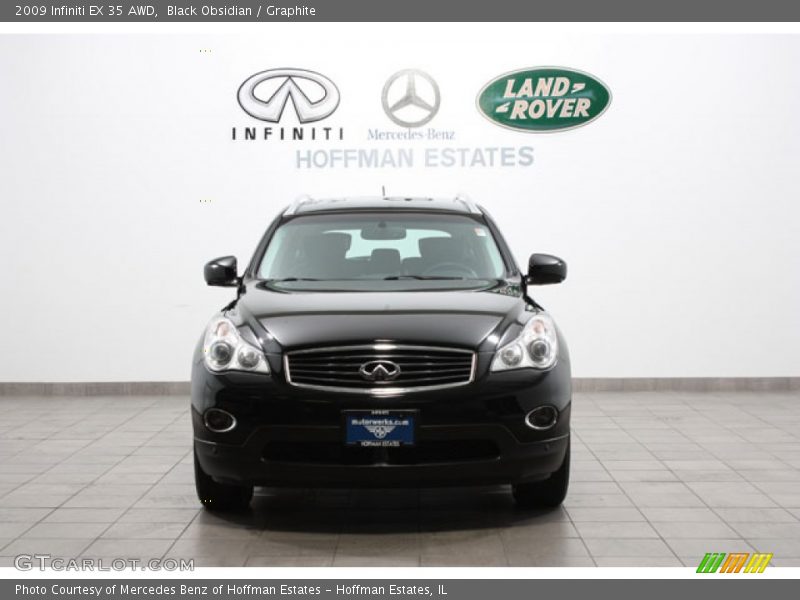 Black Obsidian / Graphite 2009 Infiniti EX 35 AWD