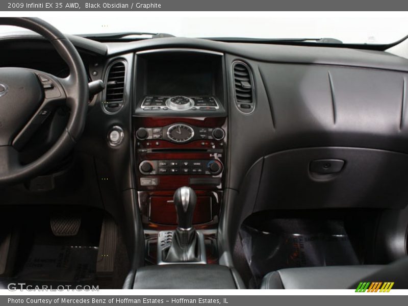Black Obsidian / Graphite 2009 Infiniti EX 35 AWD