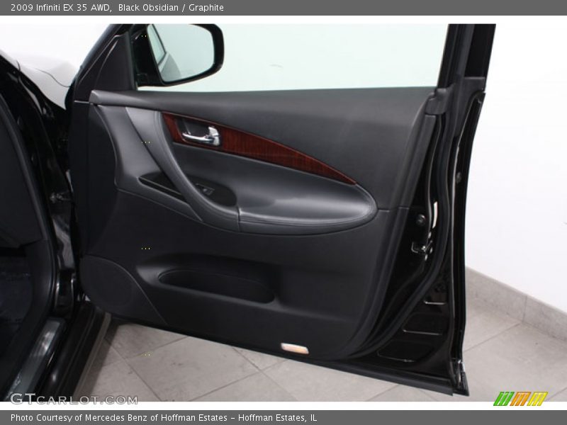 Black Obsidian / Graphite 2009 Infiniti EX 35 AWD