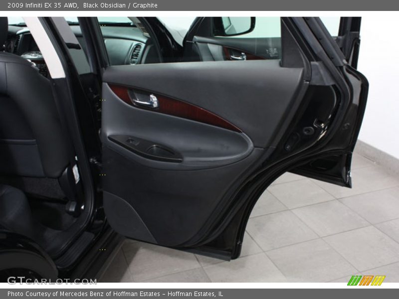 Black Obsidian / Graphite 2009 Infiniti EX 35 AWD