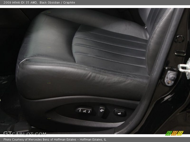 Black Obsidian / Graphite 2009 Infiniti EX 35 AWD