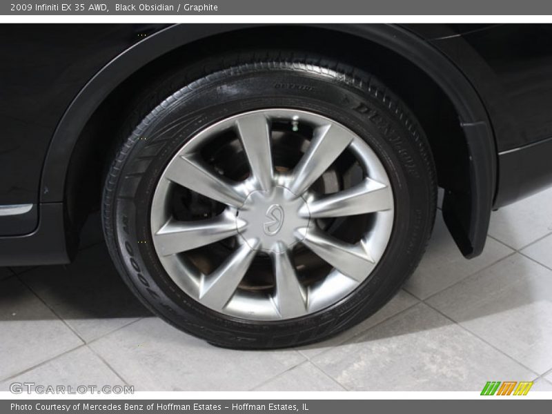 Black Obsidian / Graphite 2009 Infiniti EX 35 AWD