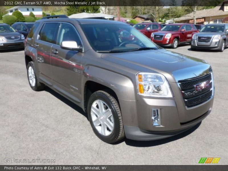 Mocha Steel Metallic / Jet Black 2012 GMC Terrain SLT AWD