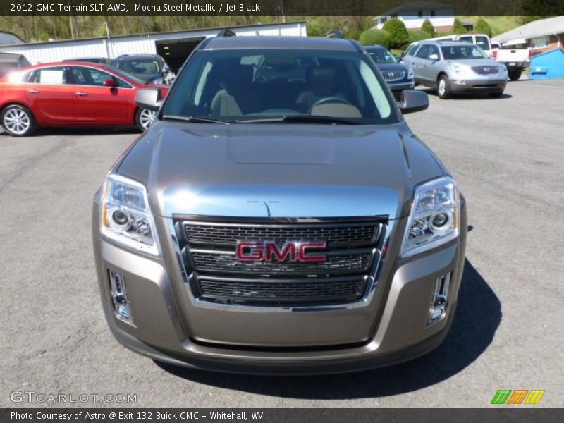 Mocha Steel Metallic / Jet Black 2012 GMC Terrain SLT AWD