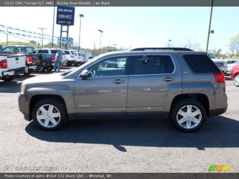 Mocha Steel Metallic / Jet Black 2012 GMC Terrain SLT AWD