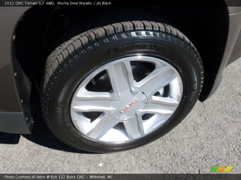 Mocha Steel Metallic / Jet Black 2012 GMC Terrain SLT AWD