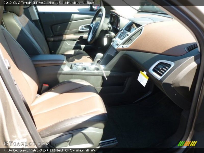 Mocha Steel Metallic / Jet Black 2012 GMC Terrain SLT AWD
