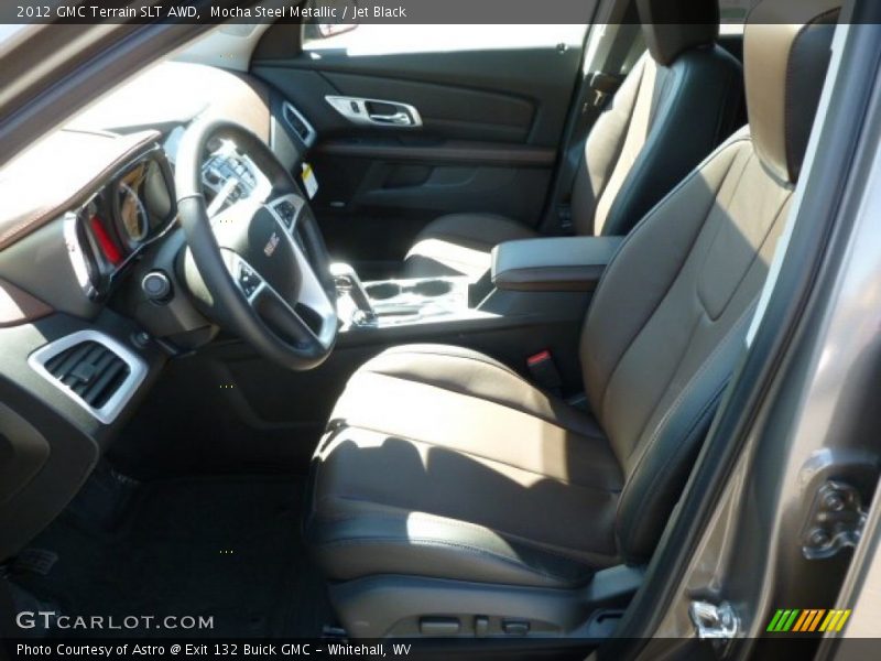 Mocha Steel Metallic / Jet Black 2012 GMC Terrain SLT AWD