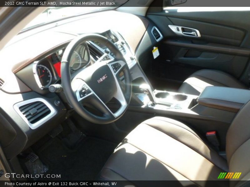 Mocha Steel Metallic / Jet Black 2012 GMC Terrain SLT AWD