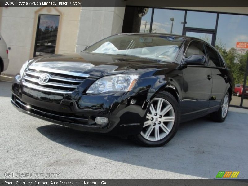 Black / Ivory 2006 Toyota Avalon Limited