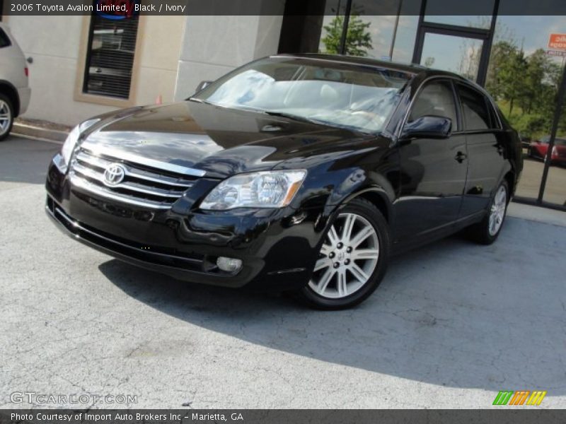 Black / Ivory 2006 Toyota Avalon Limited