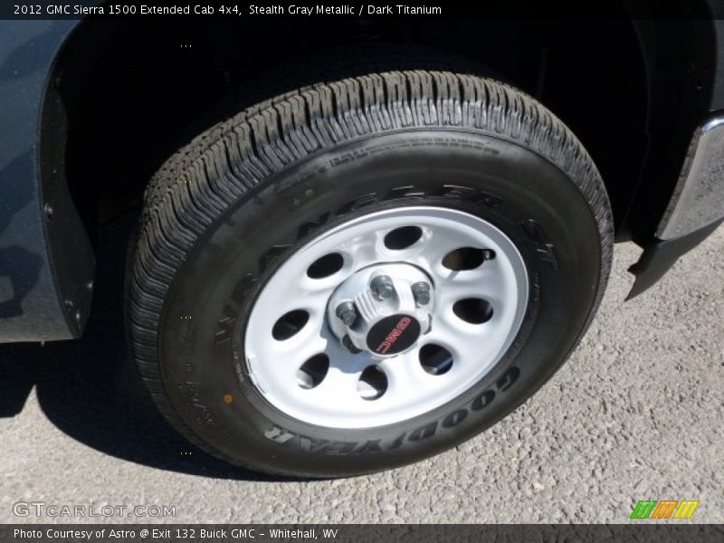 Stealth Gray Metallic / Dark Titanium 2012 GMC Sierra 1500 Extended Cab 4x4