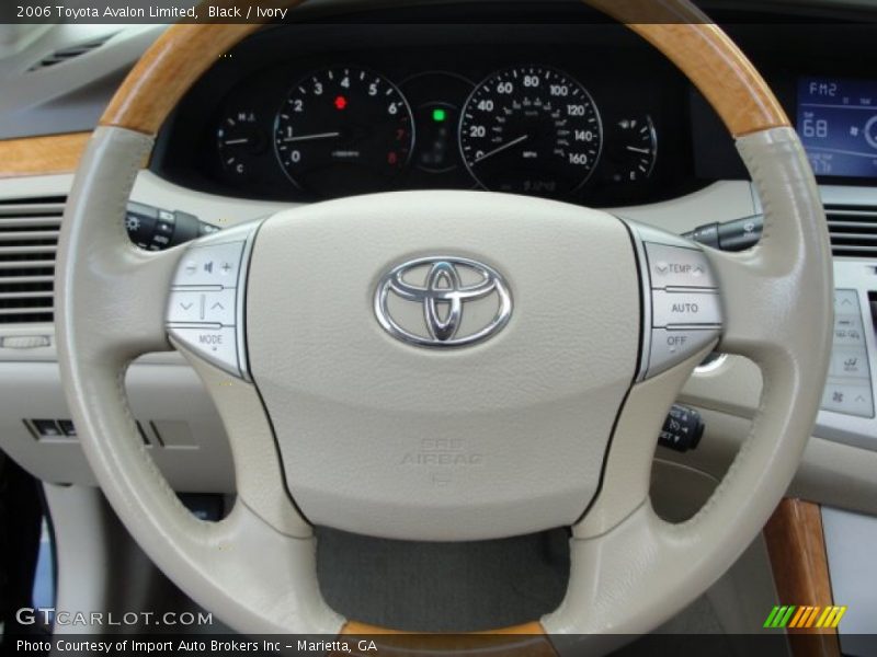Black / Ivory 2006 Toyota Avalon Limited