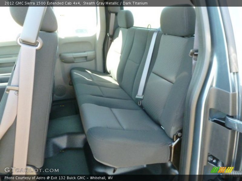  2012 Sierra 1500 Extended Cab 4x4 Dark Titanium Interior