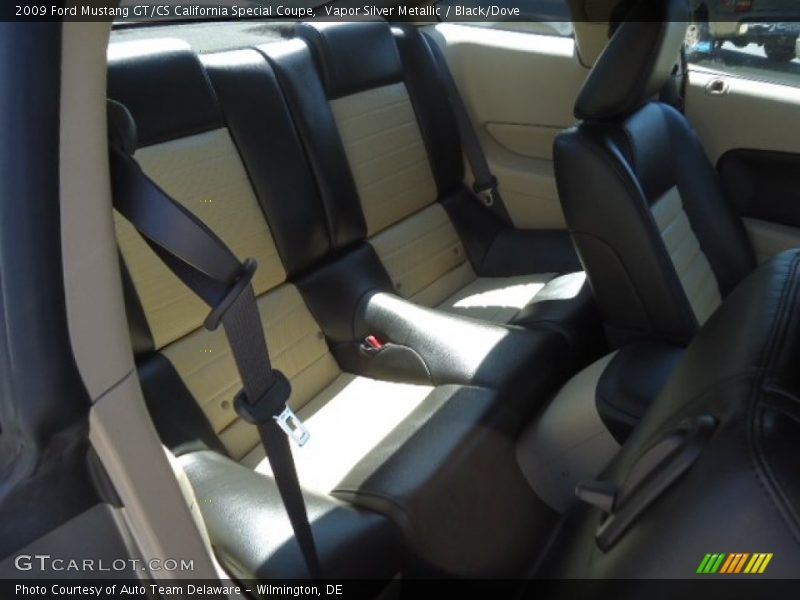 Vapor Silver Metallic / Black/Dove 2009 Ford Mustang GT/CS California Special Coupe