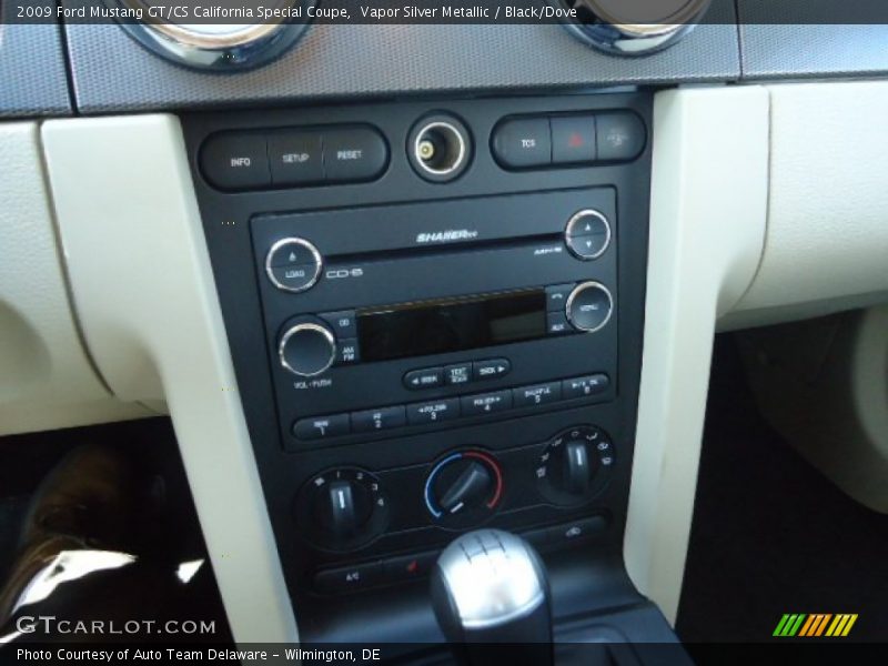 Vapor Silver Metallic / Black/Dove 2009 Ford Mustang GT/CS California Special Coupe