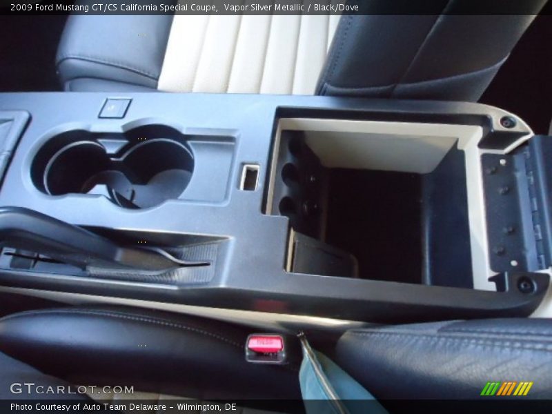 Vapor Silver Metallic / Black/Dove 2009 Ford Mustang GT/CS California Special Coupe