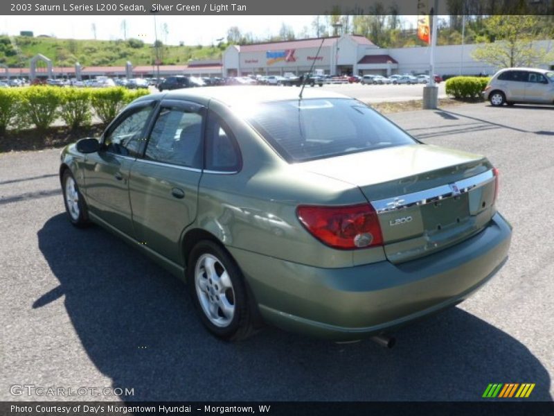 Silver Green / Light Tan 2003 Saturn L Series L200 Sedan