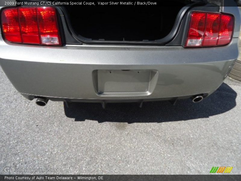 Vapor Silver Metallic / Black/Dove 2009 Ford Mustang GT/CS California Special Coupe