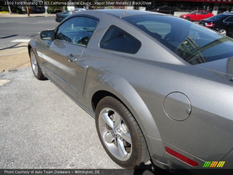 Vapor Silver Metallic / Black/Dove 2009 Ford Mustang GT/CS California Special Coupe