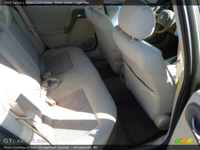 Silver Green / Light Tan 2003 Saturn L Series L200 Sedan