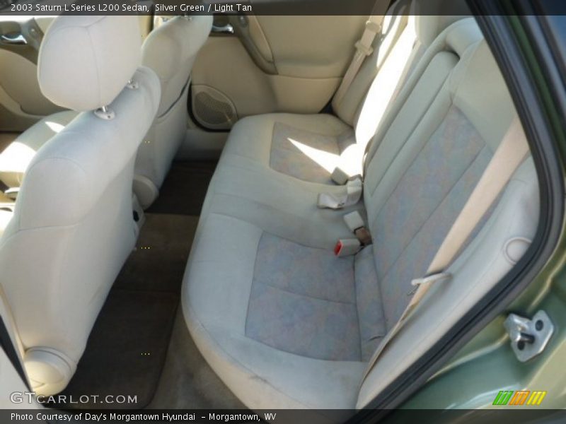 Silver Green / Light Tan 2003 Saturn L Series L200 Sedan