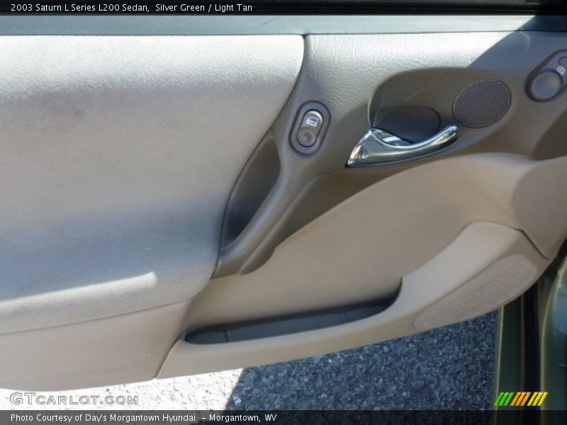 Silver Green / Light Tan 2003 Saturn L Series L200 Sedan