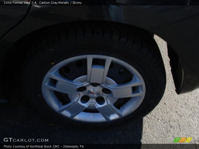 Carbon Gray Metallic / Ebony 2009 Pontiac Vibe 2.4