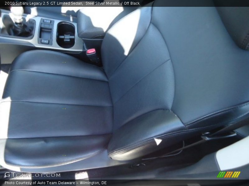 Steel Silver Metallic / Off Black 2010 Subaru Legacy 2.5 GT Limited Sedan
