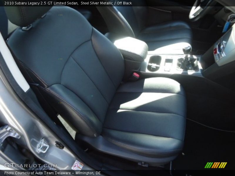 Steel Silver Metallic / Off Black 2010 Subaru Legacy 2.5 GT Limited Sedan