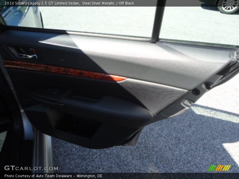 Steel Silver Metallic / Off Black 2010 Subaru Legacy 2.5 GT Limited Sedan