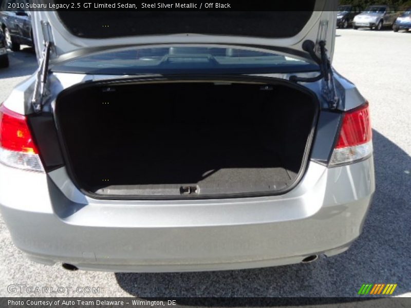 Steel Silver Metallic / Off Black 2010 Subaru Legacy 2.5 GT Limited Sedan