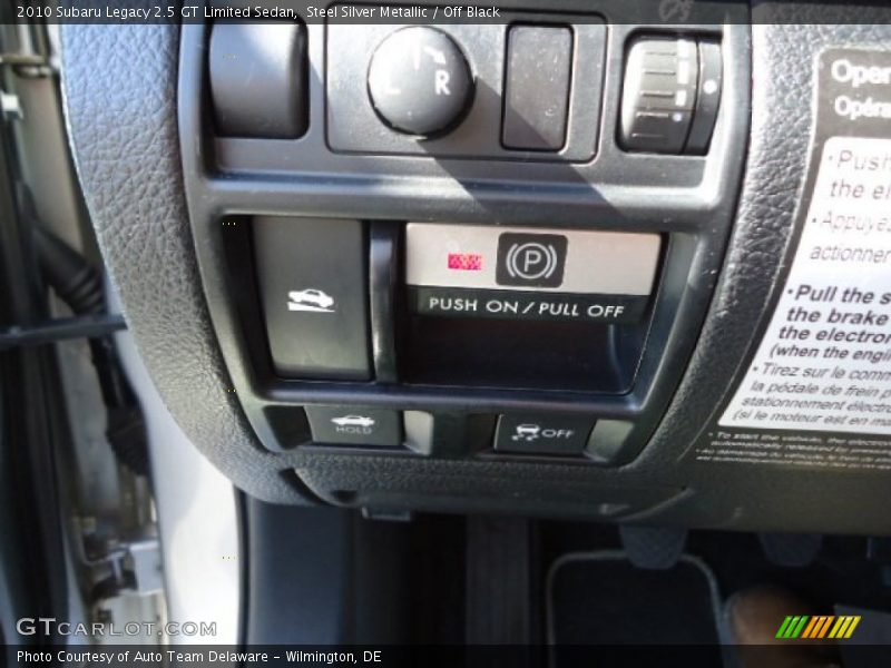 Steel Silver Metallic / Off Black 2010 Subaru Legacy 2.5 GT Limited Sedan