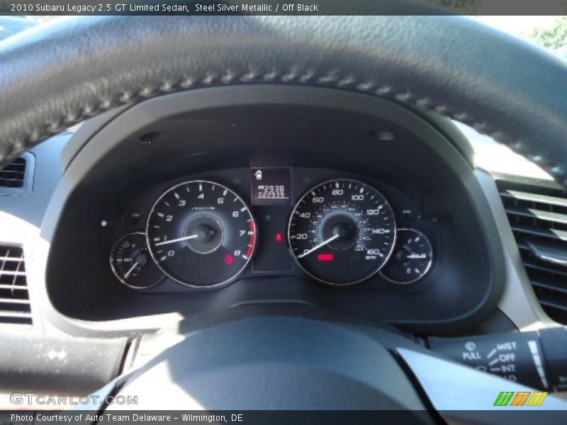  2010 Legacy 2.5 GT Limited Sedan 2.5 GT Limited Sedan Gauges
