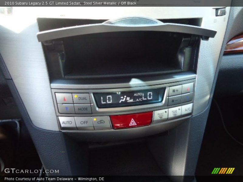 Steel Silver Metallic / Off Black 2010 Subaru Legacy 2.5 GT Limited Sedan