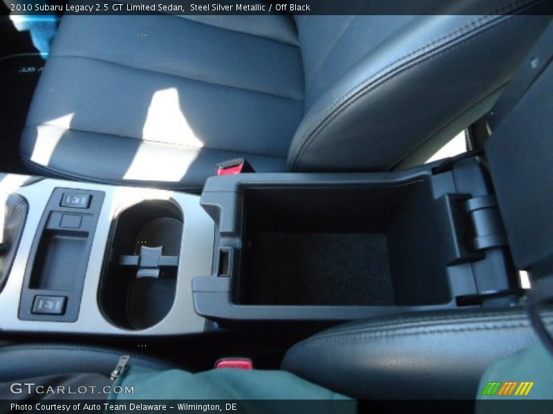 Steel Silver Metallic / Off Black 2010 Subaru Legacy 2.5 GT Limited Sedan