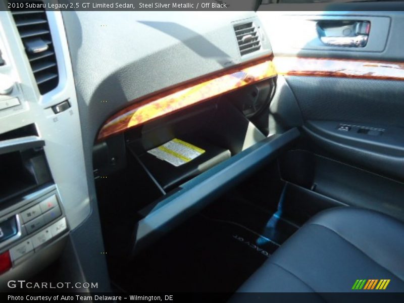 Steel Silver Metallic / Off Black 2010 Subaru Legacy 2.5 GT Limited Sedan