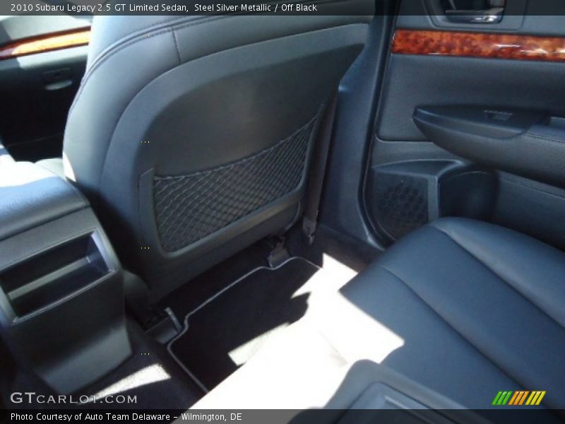 Steel Silver Metallic / Off Black 2010 Subaru Legacy 2.5 GT Limited Sedan