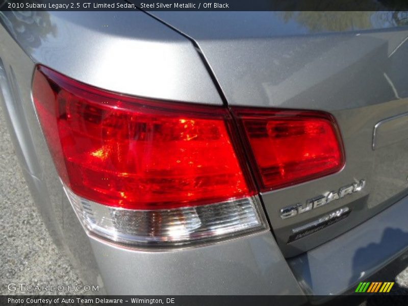 Steel Silver Metallic / Off Black 2010 Subaru Legacy 2.5 GT Limited Sedan