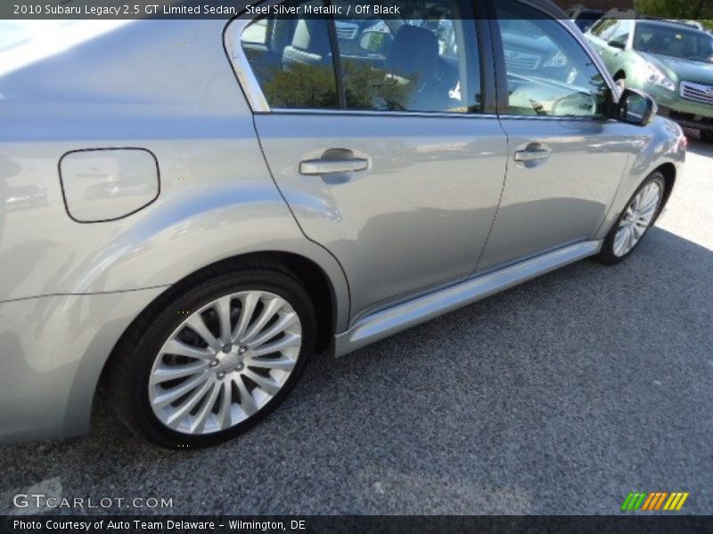 Steel Silver Metallic / Off Black 2010 Subaru Legacy 2.5 GT Limited Sedan