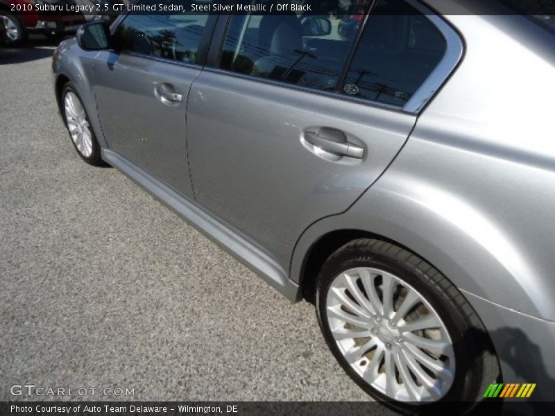 Steel Silver Metallic / Off Black 2010 Subaru Legacy 2.5 GT Limited Sedan