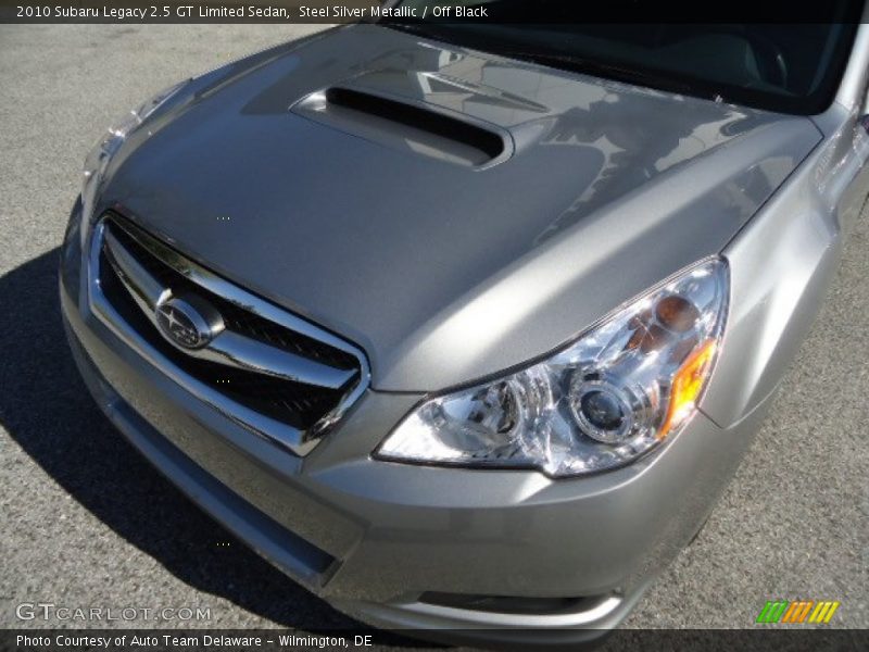 Steel Silver Metallic / Off Black 2010 Subaru Legacy 2.5 GT Limited Sedan