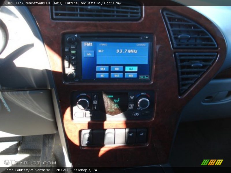 Cardinal Red Metallic / Light Gray 2005 Buick Rendezvous CXL AWD