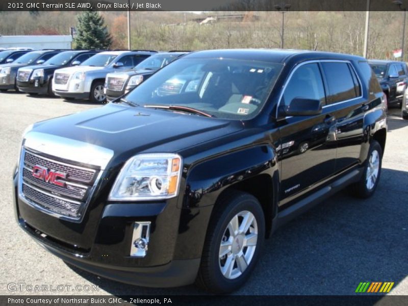 Onyx Black / Jet Black 2012 GMC Terrain SLE AWD