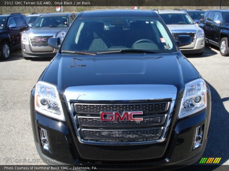 Onyx Black / Jet Black 2012 GMC Terrain SLE AWD