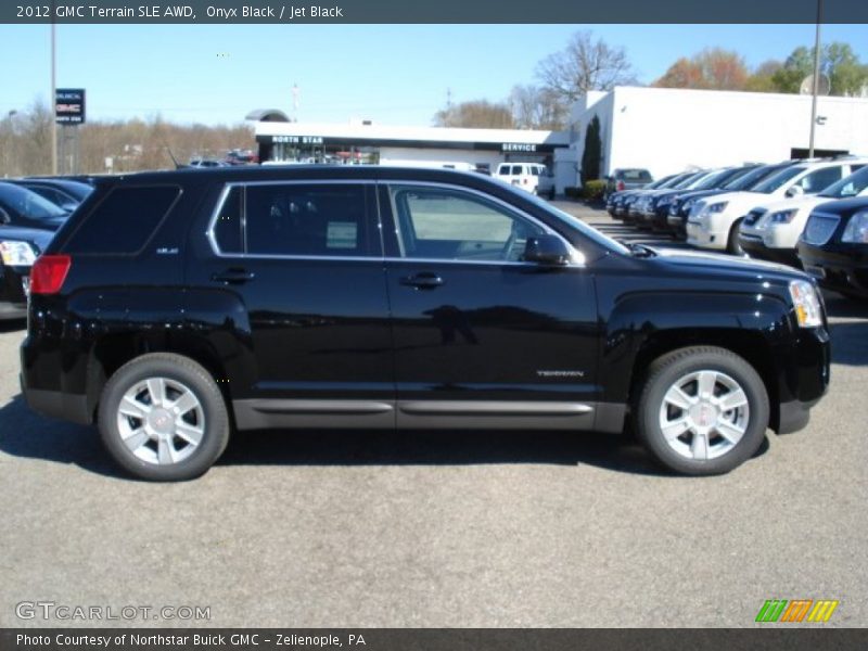 Onyx Black / Jet Black 2012 GMC Terrain SLE AWD